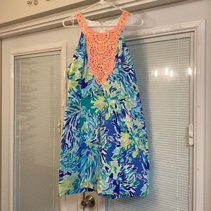 Size 14 Lilly Pulitzer shift dress, worn 1 time